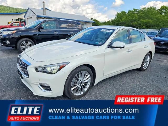 2021 INFINITI Q50 LUXE AWD for sale in Hollywood, FL