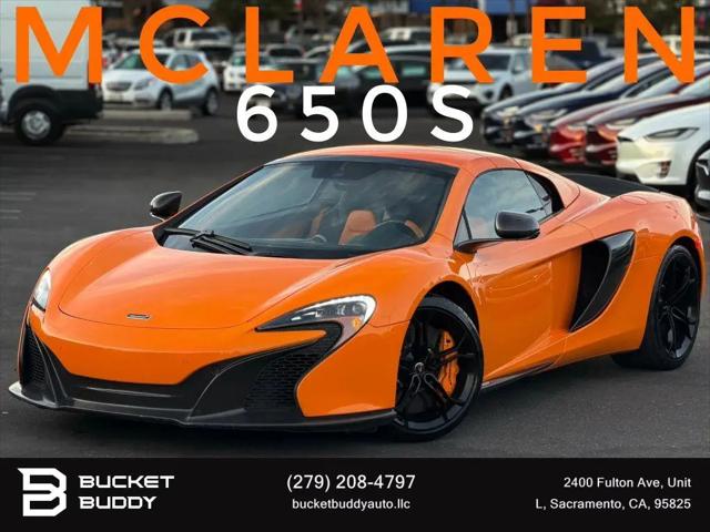 2016 McLaren 650S Spider Convertible 2D for sale in Sacramento, CA