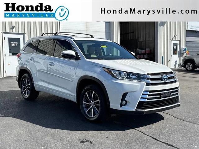2019 Toyota Highlander Hybrid Limited Platinum for sale in Marysville, OH