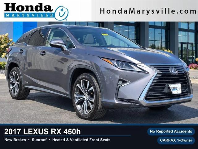 2017 Lexus RX 450h 450H for sale in Marysville, OH