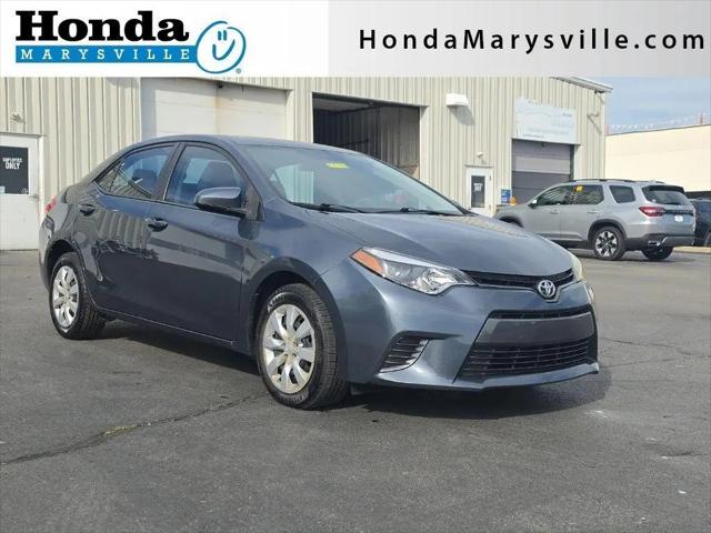 2016 Toyota Corolla LE for sale near Marysville, OH
