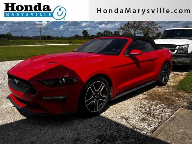 2018 Ford Mustang EcoBoost Premium for sale in Marysville, OH