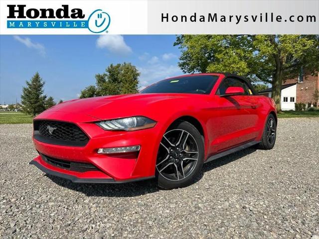 2018 Ford Mustang EcoBoost Premium for sale in Marysville, OH