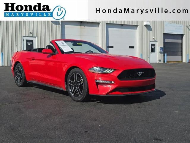 2018 Ford Mustang EcoBoost Premium for sale in Marysville, OH