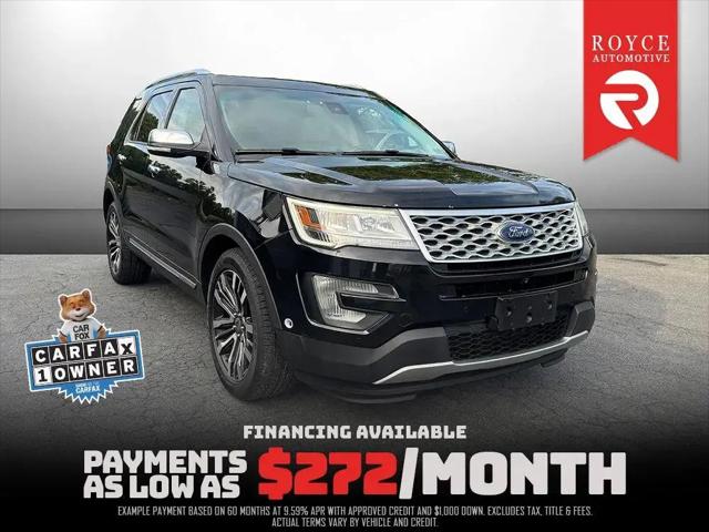 2017 Ford Explorer Platinum for sale in Lancaster, PA