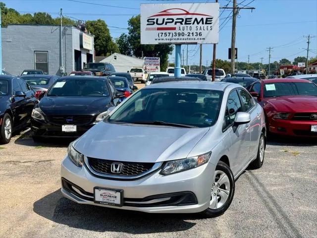 2013 Honda Civic LX for sale in Chesapeake, VA