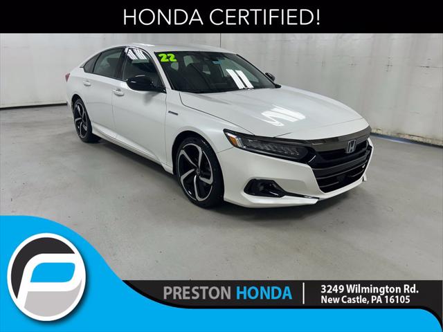 2022 Honda Accord Hybrid Sport for sale in New Castle, PA