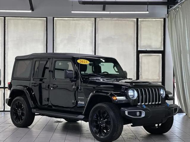 2023 Jeep Wrangler 4xe Sahara 4x4 for sale in Demotte, IN