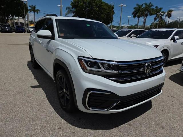 2021 Volkswagen Atlas 3.6L V6 SE w/Technology R-Line for sale in Naples, FL