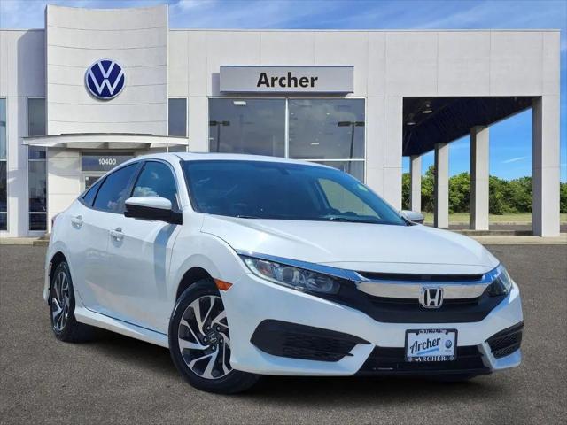 2017 Honda Civic EX for sale in Houston, TX