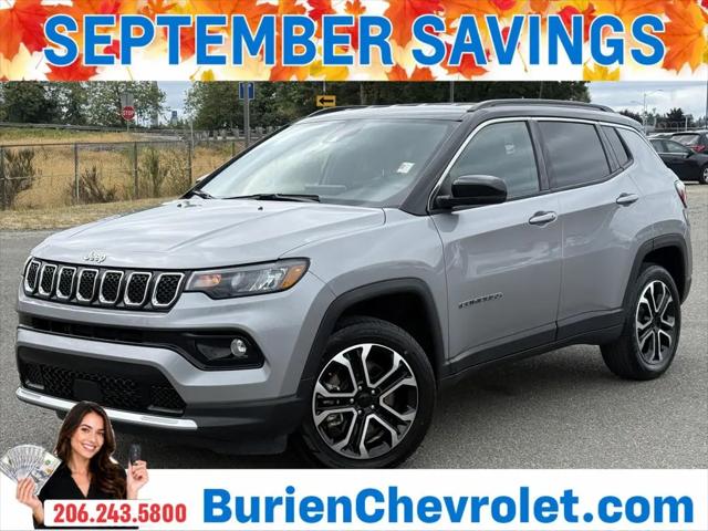 2023 Jeep Compass Limited 4x4 for sale in Burien, WA