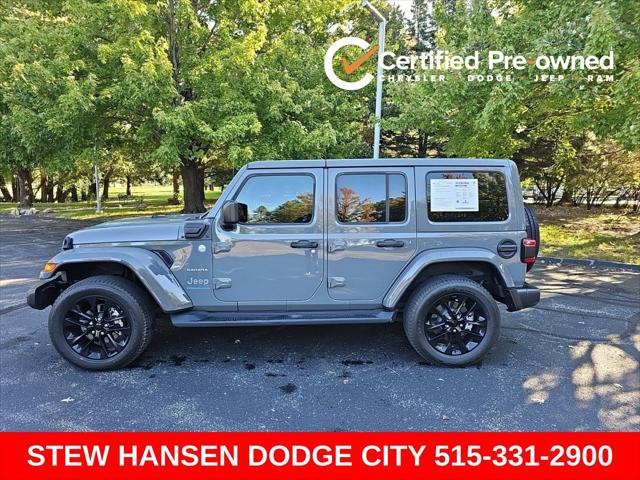 2023 Jeep Wrangler 4xe Sahara 4x4 for sale in Urbandale, IA