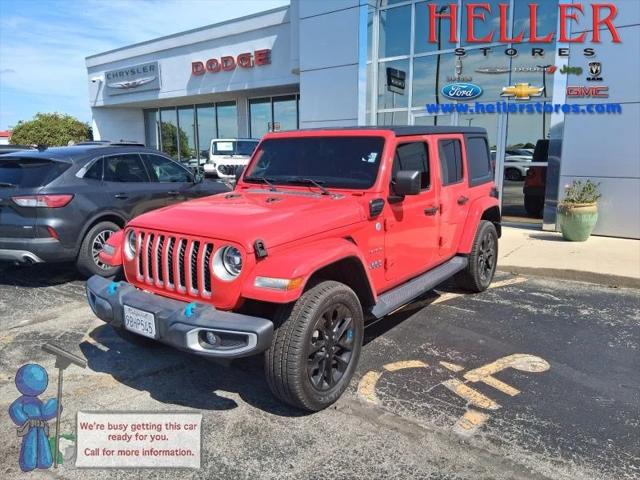 2022 Jeep Wrangler 4xe Unlimited Sahara 4x4 for sale in Pontiac, IL