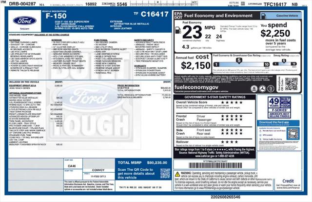 2026 Ford F-150 King Ranch