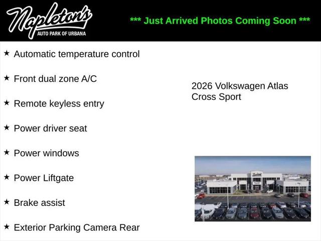 2026 Volkswagen Atlas Cross Sport SE with Technology for sale in Urbana, IL