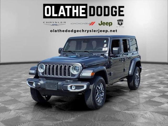 2025 Jeep Wrangler 4-Door Sahara 4x4 for sale in Olathe, KS