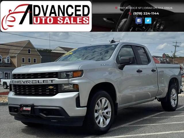 2021 Chevrolet Silverado 1500 4WD Double Cab Standard Bed Custom for sale in Dracut, MA