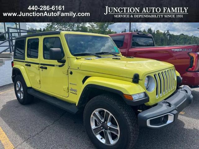 2022 Jeep Wrangler Unlimited Sahara 4x4 for sale in Chardon, OH