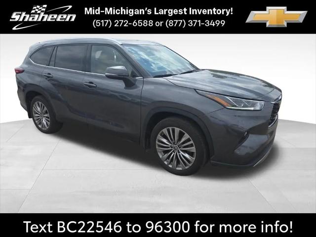 2022 Toyota Highlander Platinum for sale in Lansing, MI