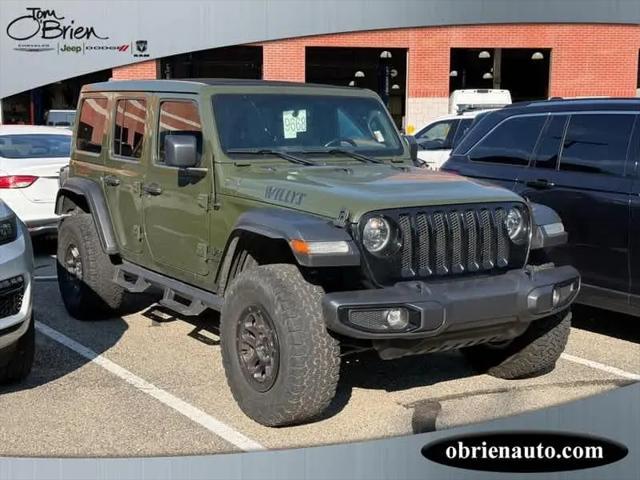 2023 Jeep Wrangler 4-Door Willys 4x4 for sale in Indianapolis, IN