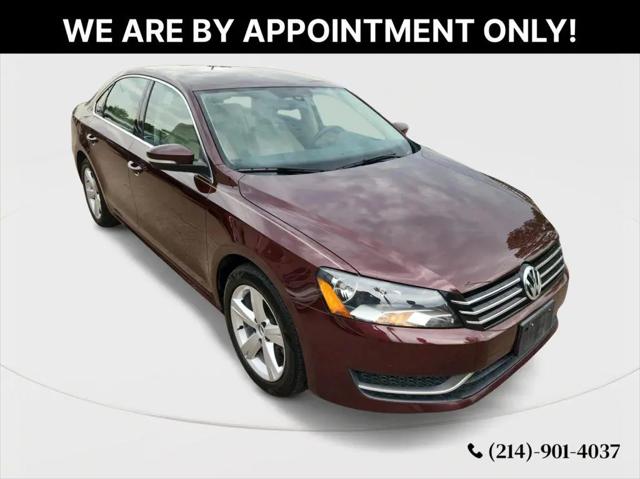 2013 Volkswagen Passat 2.5L SE for sale in Dallas, TX
