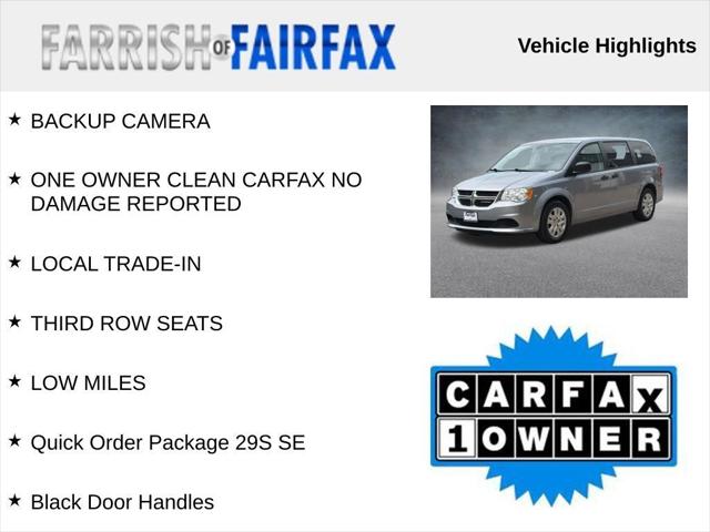 2019 Dodge Grand Caravan SE 2019 Dodge Grand Caravan SE