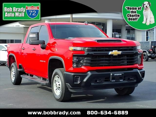 2024 Chevrolet Silverado 2500HD 4WD Crew Cab Standard Bed Work Truck for sale in Decatur, IL
