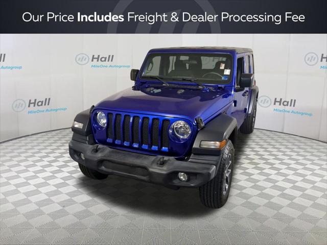 2019 Jeep Wrangler Unlimited Sport S 4x4