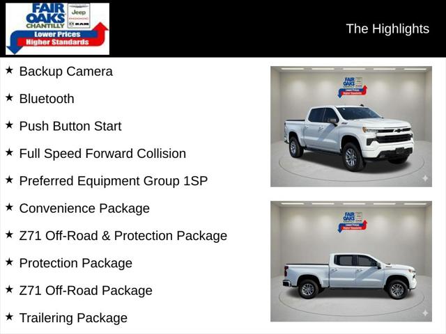 2023 Chevrolet Silverado 1500 4WD Crew Cab Short Bed RST