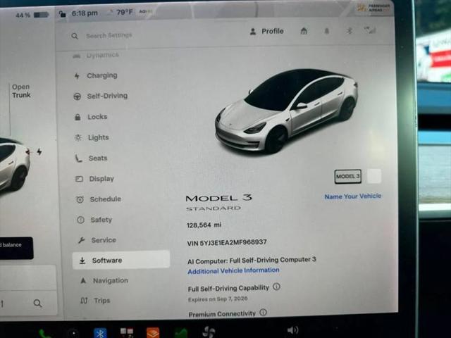 2021 Tesla Model 3 Standard Range Plus Rear-Wheel Drive