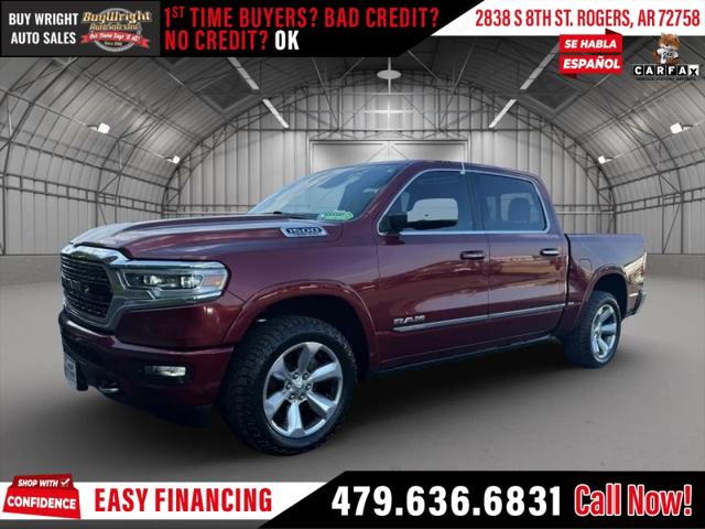 2019 Ram 1500 Limited Crew Cab 4x4 57 Box for sale in Rogers, AR
