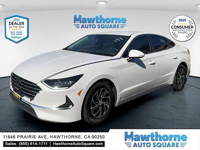 2021 Hyundai Sonata Blue for sale in Hawthorne, CA