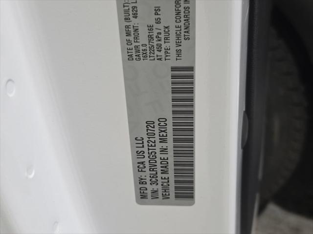 2026 Ram ProMaster 2500 Cargo Van Tradesman High Roof 159 WB w/Pass Seat