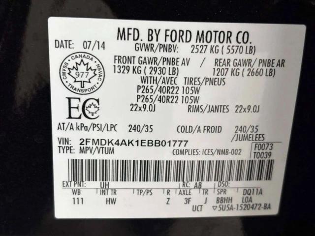 2014 Ford Edge Sport