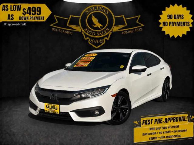 2017 Honda Civic Touring for sale in Gilroy, CA