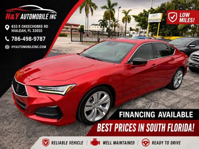 2021 Acura TLX Technology Package for sale in Hialeah, FL