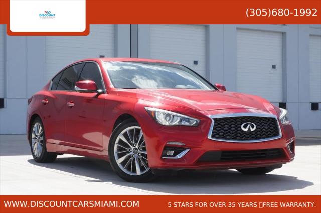 2022 INFINITI Q50 LUXE for sale in Opa Locka, FL
