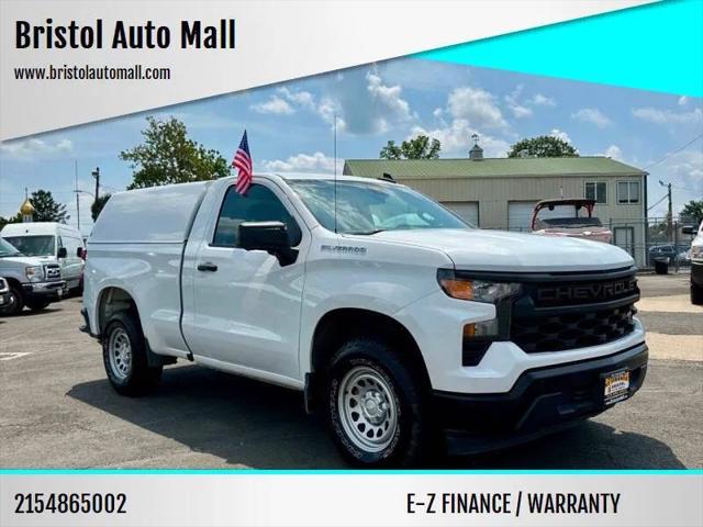 2023 Chevrolet Silverado 1500 2WD Regular Cab Standard Bed WT for sale in Levittown, PA