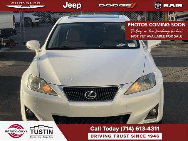 2011 Lexus IS 250 4DR SPT SDN RWD A for sale in Tustin, CA