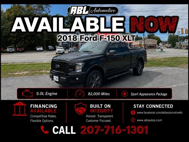 2018 Ford F-150 XLT for sale in Oakland, ME