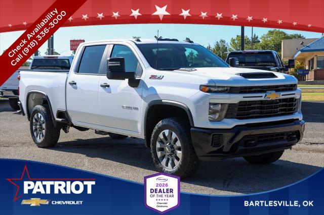 2026 Chevrolet Silverado 2500HD Crew Cab, Standard Bed, WT, 4WD for sale in Bartlesville, OK
