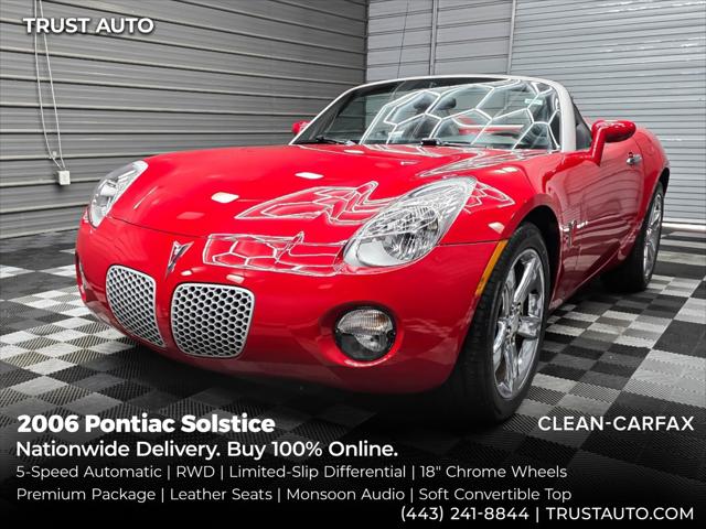 2006 Pontiac Solstice Soft-Top Convertible for sale in Sykesville, MD