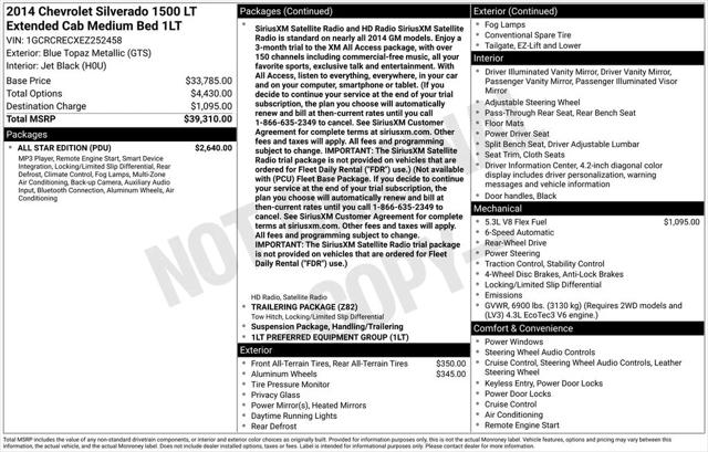 2014 Chevrolet Silverado 1500 LT 2014 Chevrolet Silverado 1500 LT