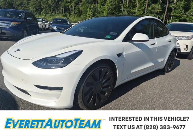 2021 Tesla Model 3 Performance Dual Motor All-Wheel Drive for sale in Hickory, NC