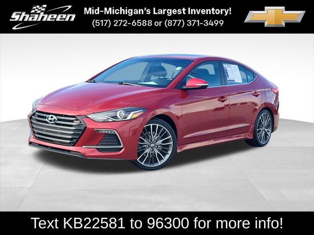 2017 Hyundai Elantra Sport for sale in Lansing, MI