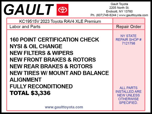 2023 Toyota RAV4 XLE Premium