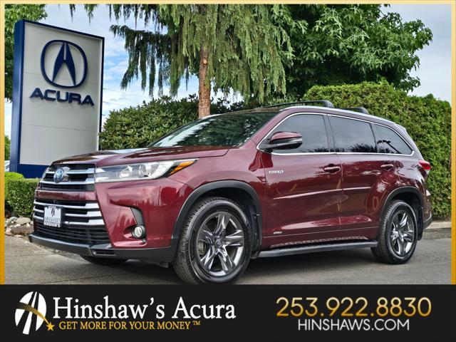 2017 Toyota Highlander Hybrid Limited for sale in Fife, WA