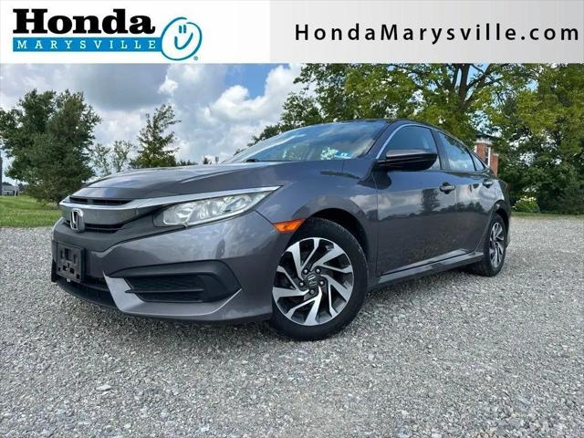 2018 Honda Civic EX for sale in Marysville, OH
