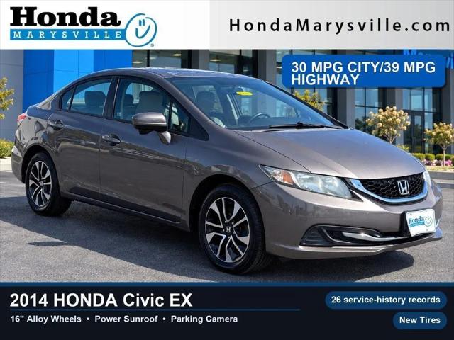 2014 Honda Civic EX for sale in Marysville, OH