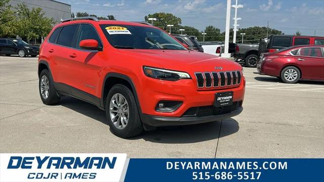 2021 Jeep Cherokee Latitude Lux 4x4 for sale in Ames, IA